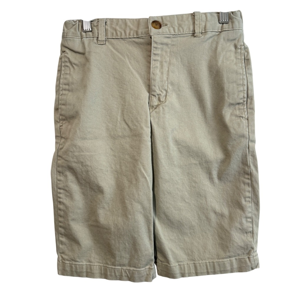 Wonder Nation Kids Khaki‎ Chino Shorts Adjustable Waist Style WB28901 Size 16